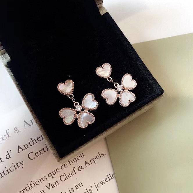 18K Sweet Alhambra Effeuillage Earrings