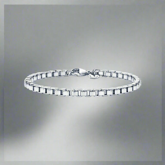 18K T Venetian Link Bracelet